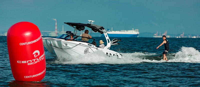 ボートフィッシングやウエイクサーフィンのトークショー